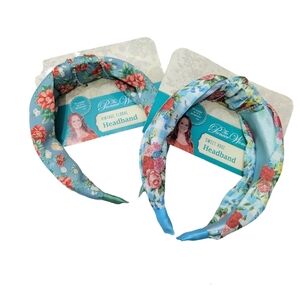 The Pioneer Women headband set 2 pieces blue floral